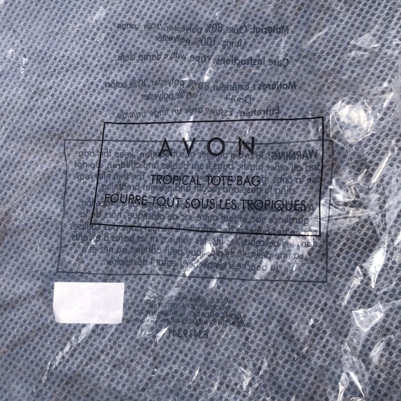 NEW Avon Tropical Tote Bag - Picture 4 of 7